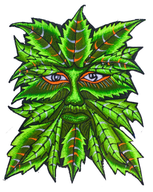 Forest Spirit embroidery patch 7.5 inch nature is alive