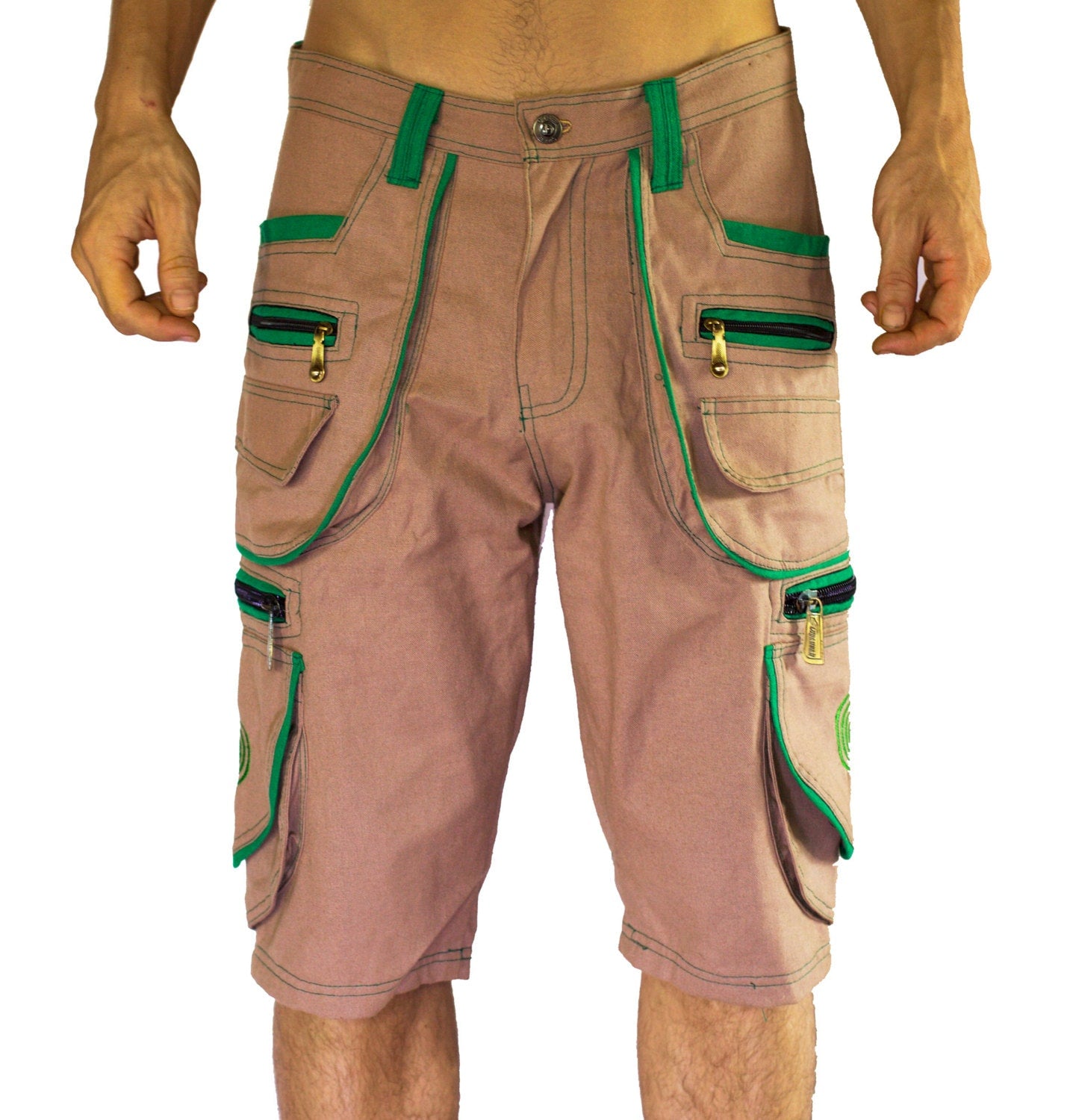 Goa Hippie Pant clamdiggers 11 pockets made after order fully customizable